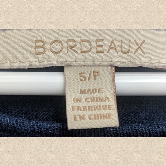 Anthropologie Bordeaux Short Sleeve Top - Picture 4 of 5